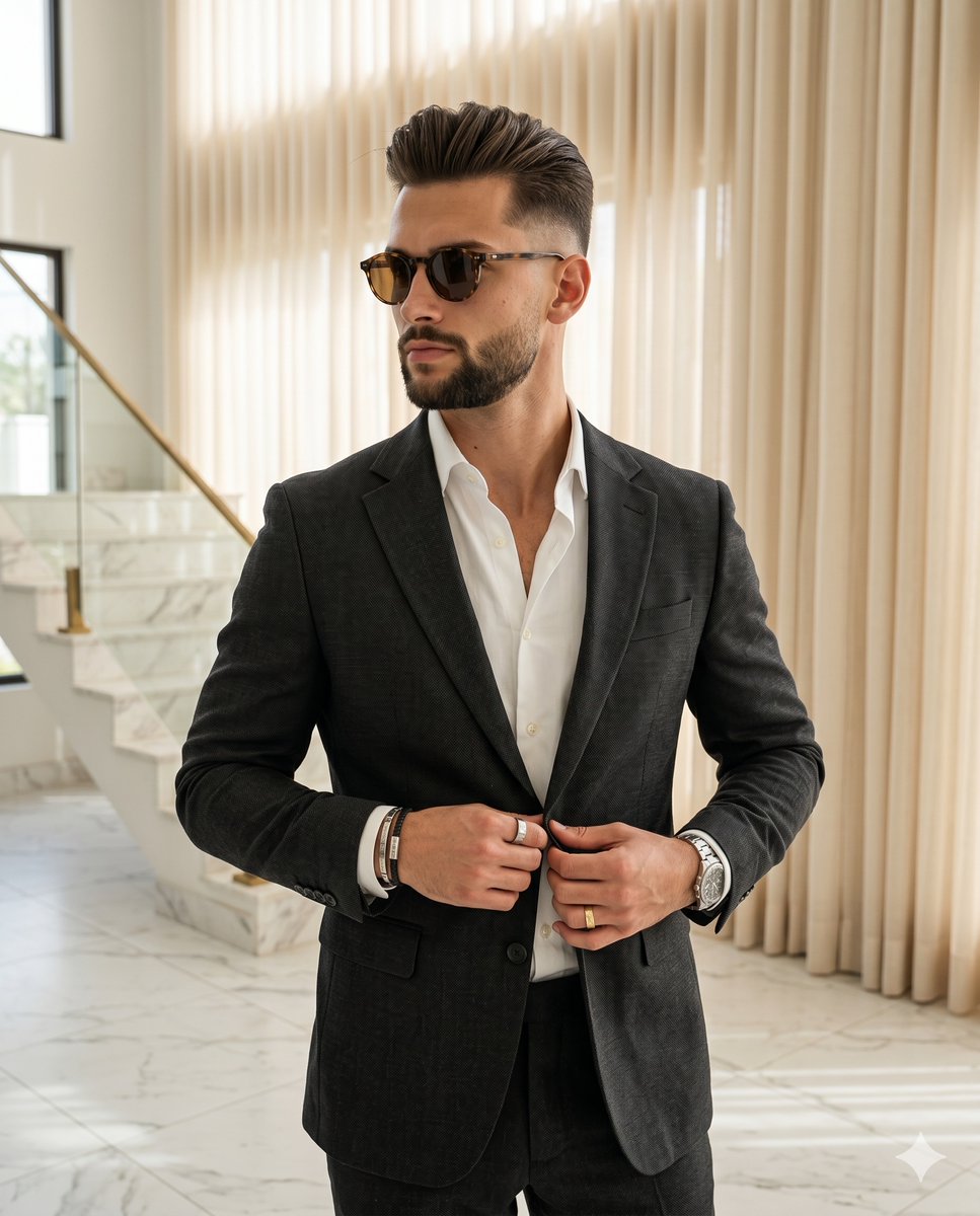 Luxury Indoor Menswear Lookbook