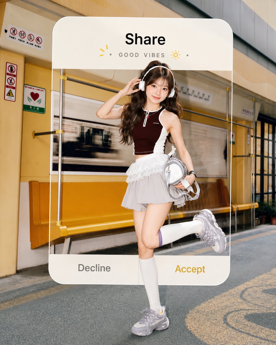 ChatGPT Image2 地铁站青春人像