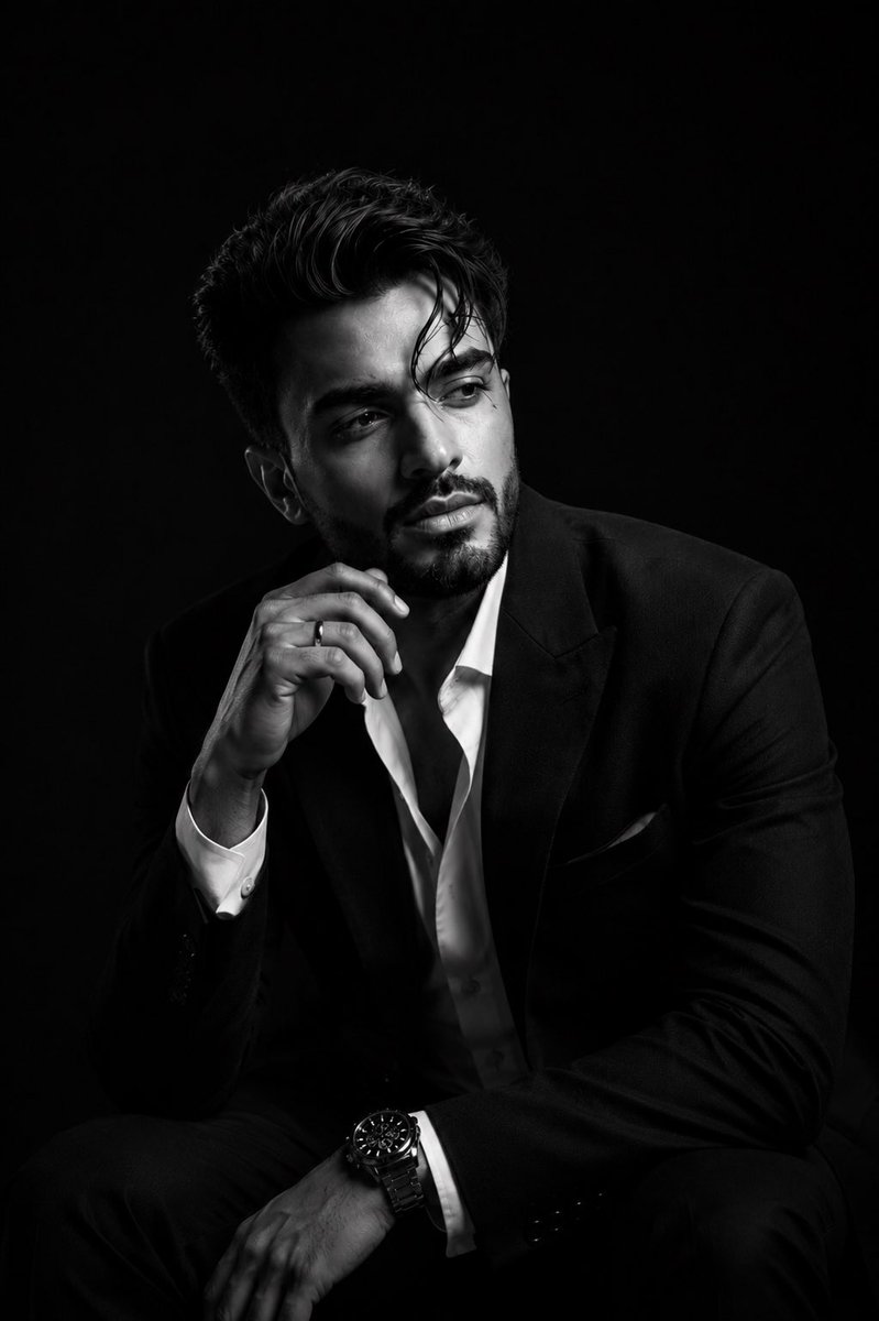 Sophisticated Studio Tuxedo Portrait