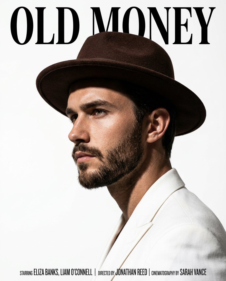 Old Money Aesthetic Cinematic Portrait