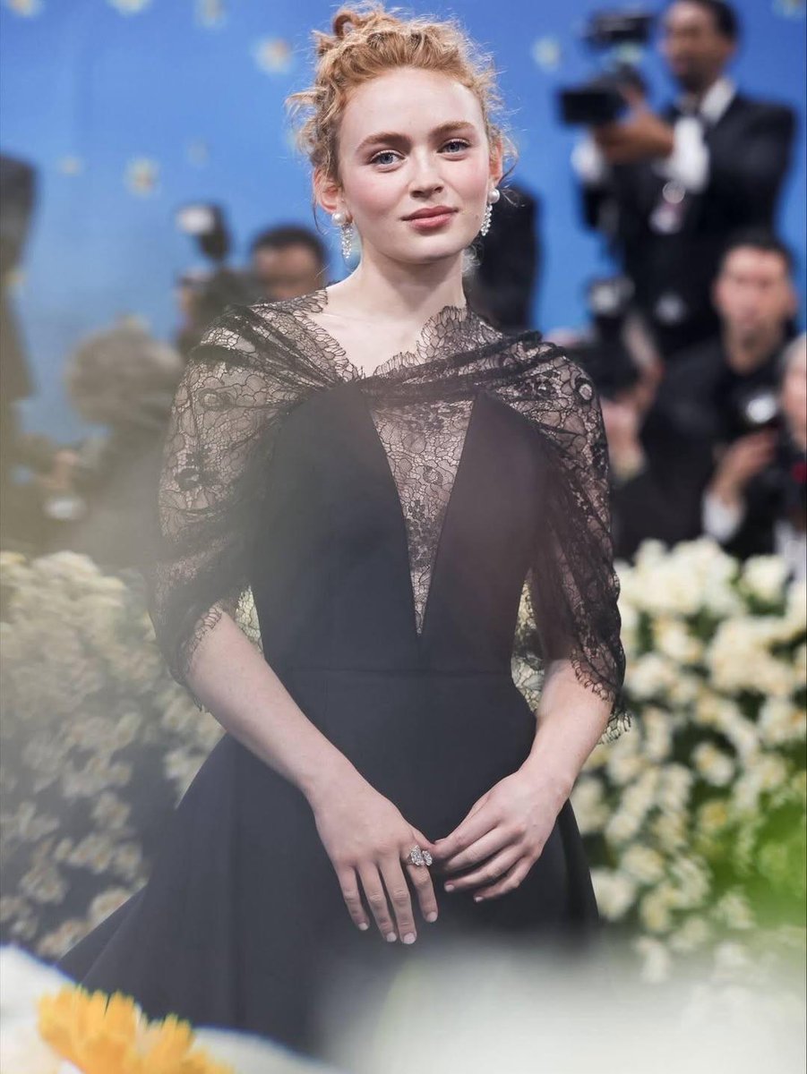 Sadie Sink Red Carpet Gala Portrait