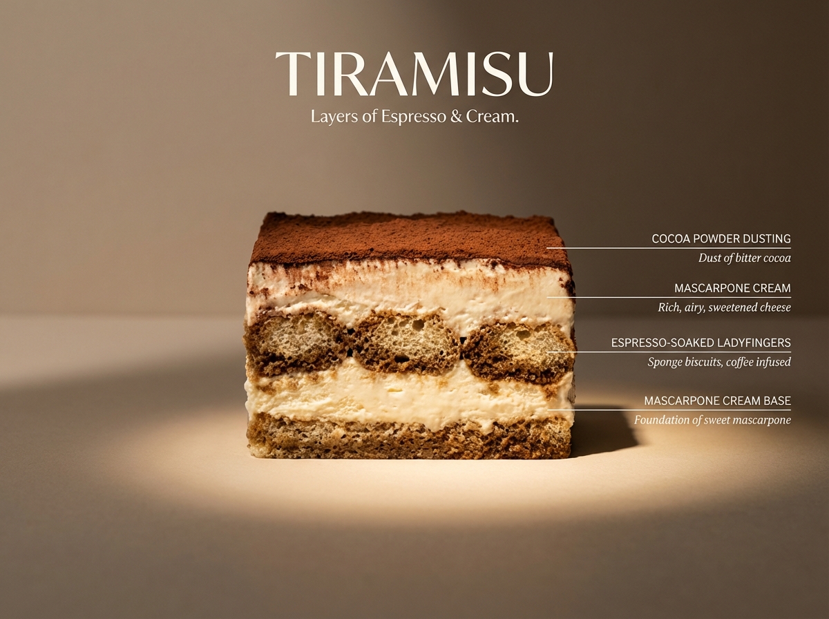 Architectural Tiramisu Cross-Section