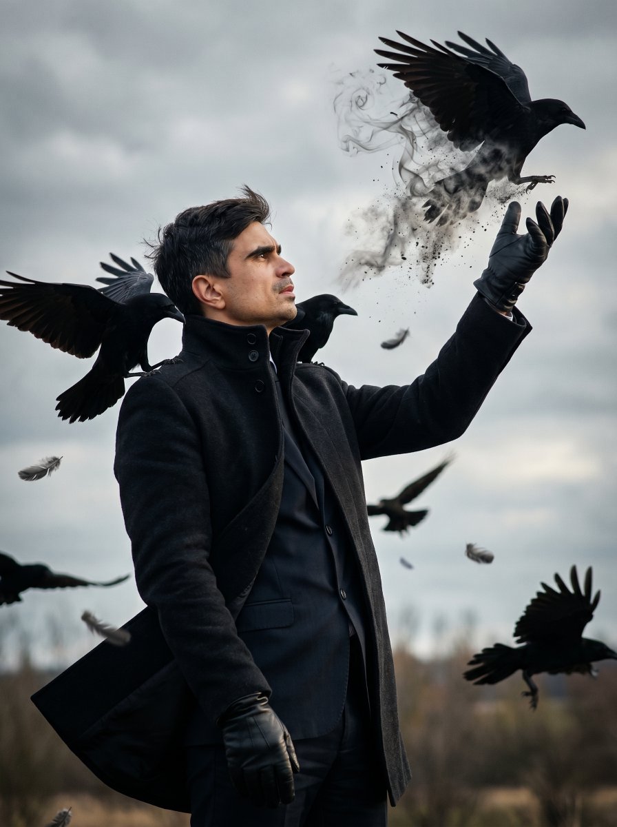 Raven Summoner Cinematic Portrait