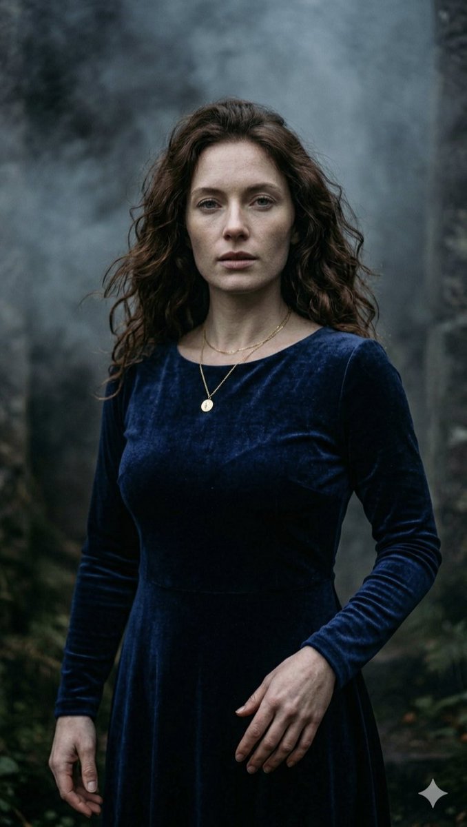 Gothic Forest Ethereal Portrait