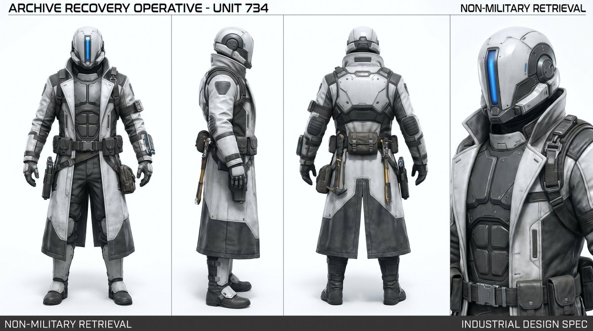 Archive Recovery Operative Character Sheet