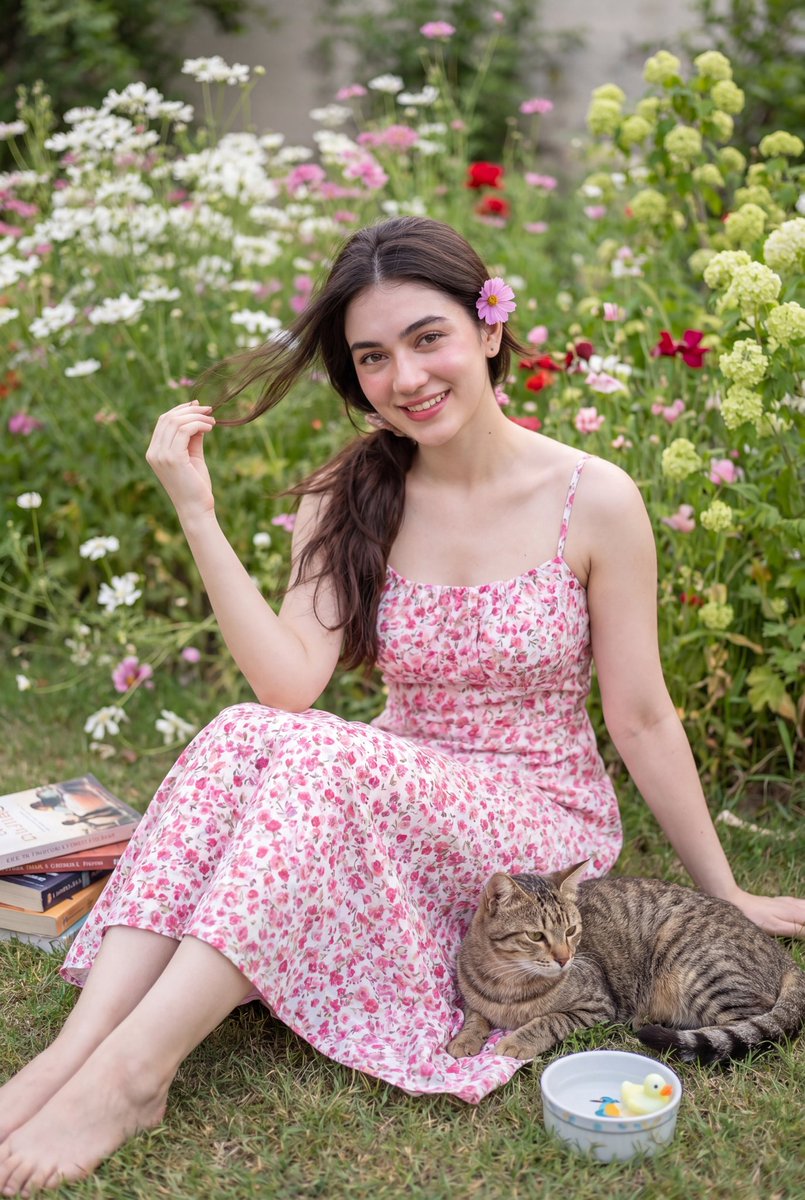Dreamy Secret Garden Portrait