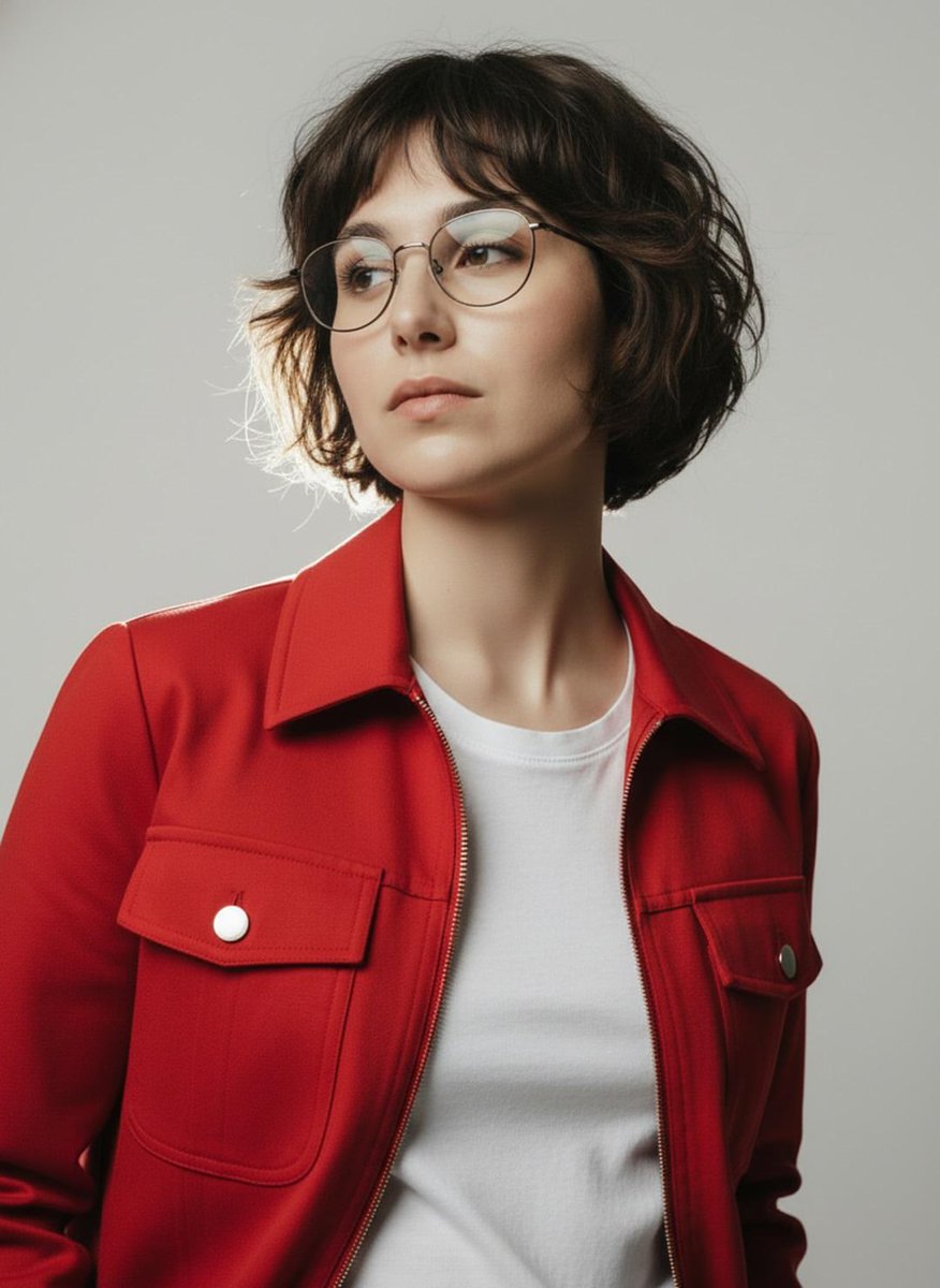 Minimalist Studio Fashion Portrait Prompt