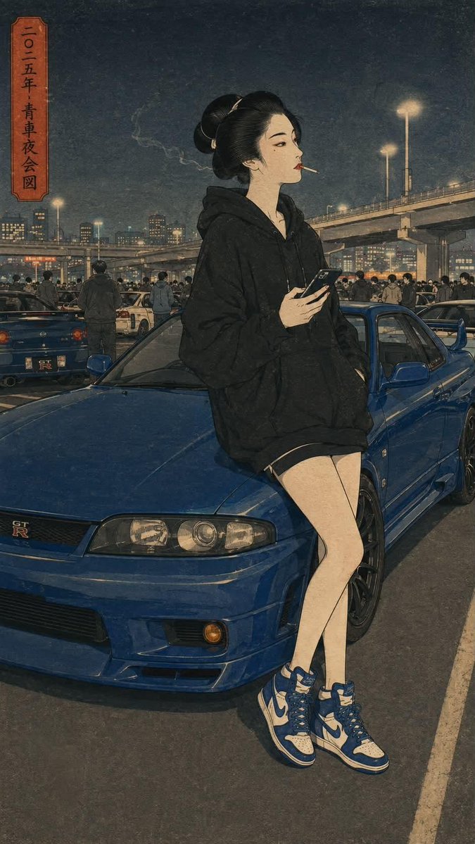 角色动漫漫画复古街头忧郁