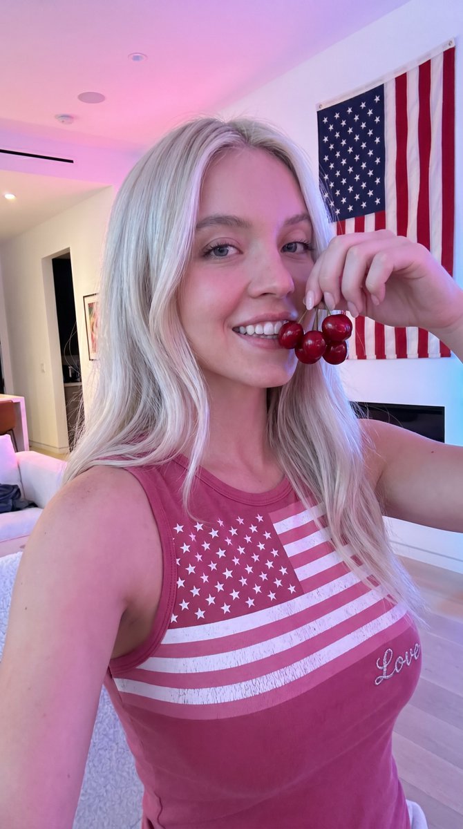 Photorealistic Celebrity Portrait with Cherries