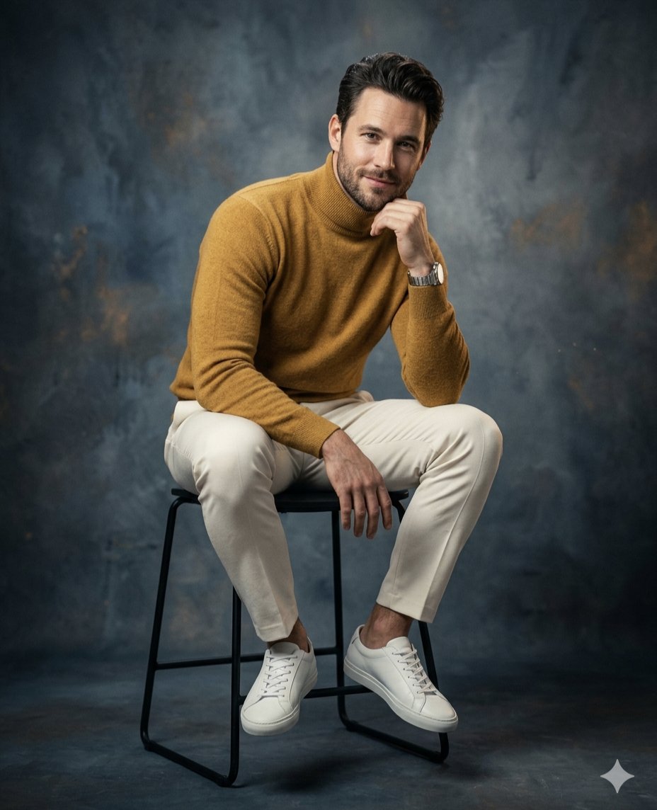 Classic Studio Male Portrait