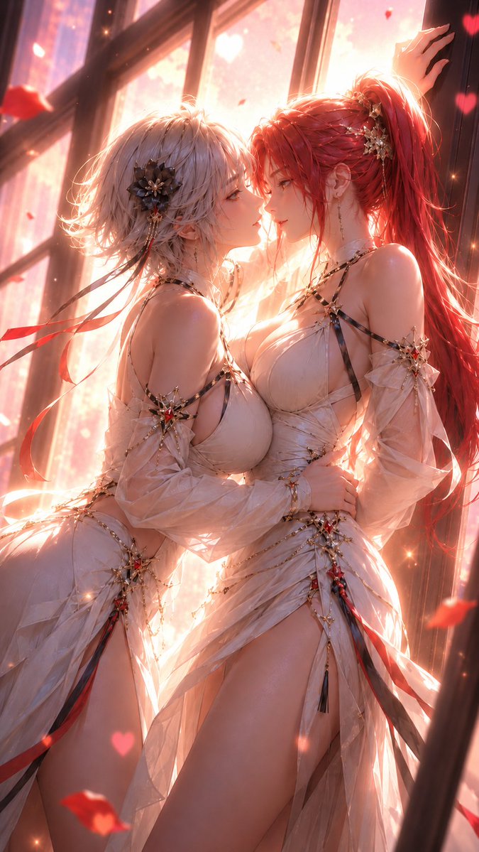 女性3D插画梦幻温暖温柔