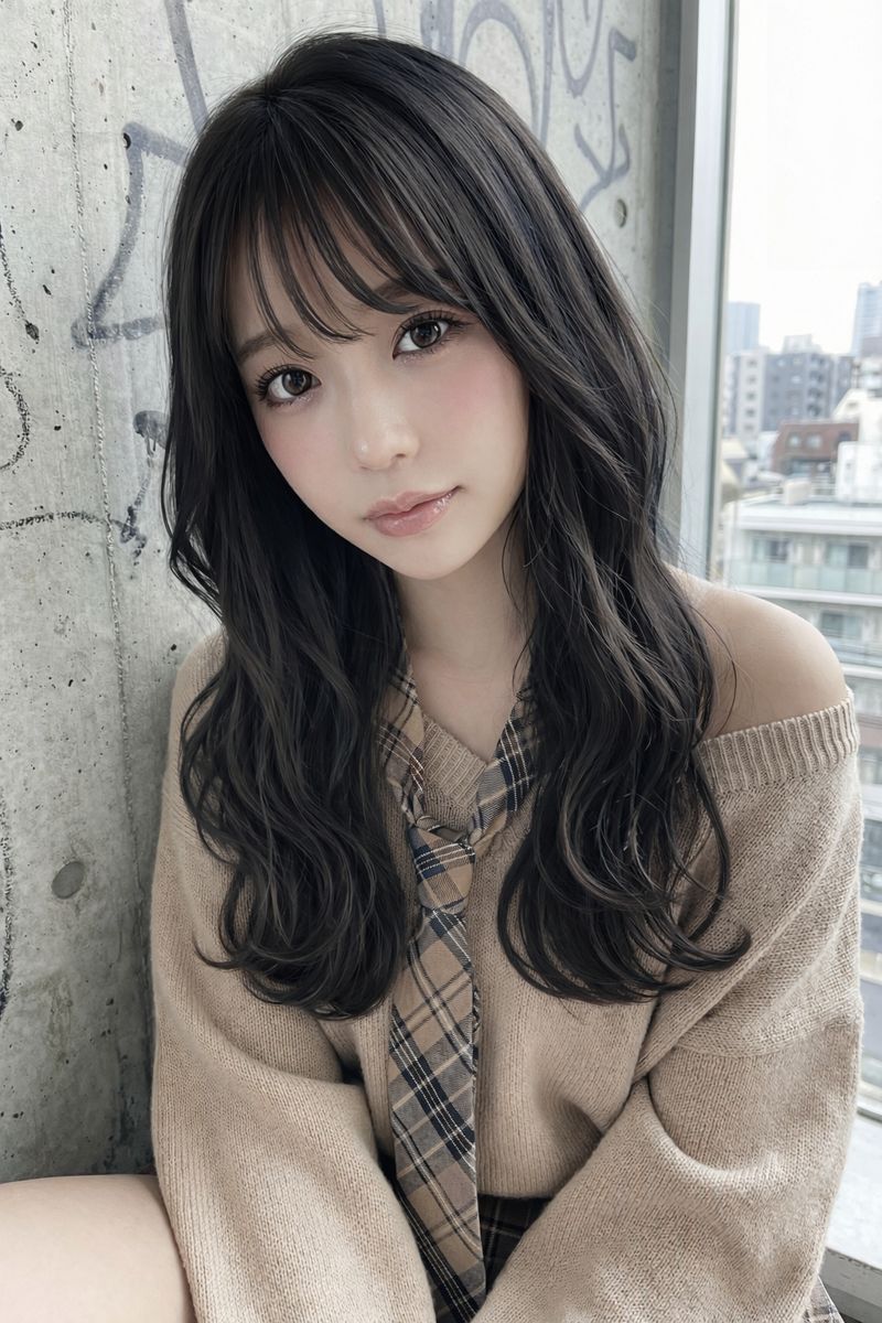 Image Editing: Change Hair Color to Black