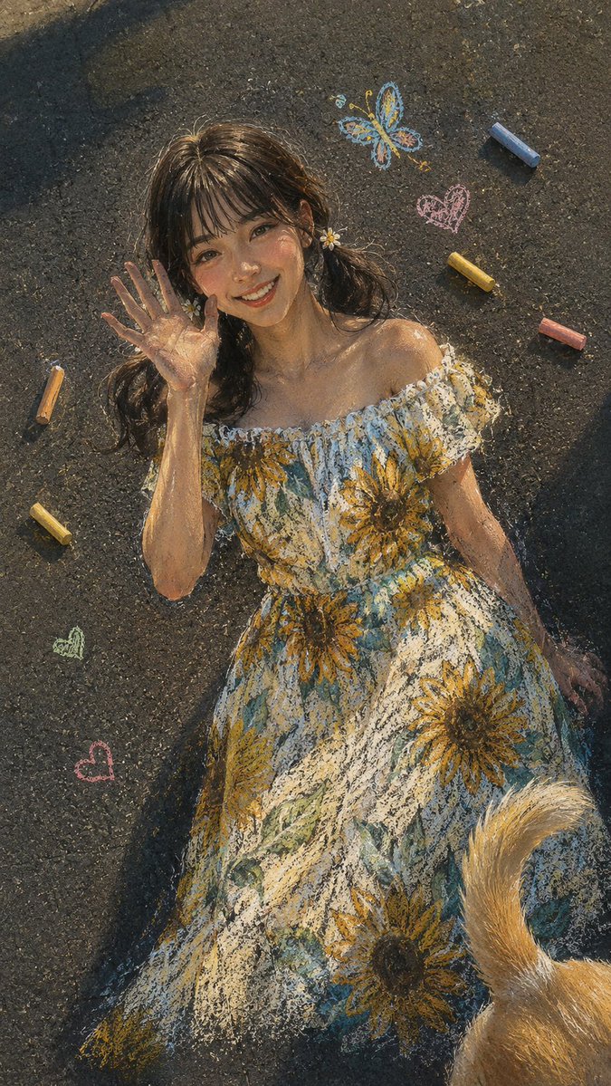 女性写实胶片街头可爱