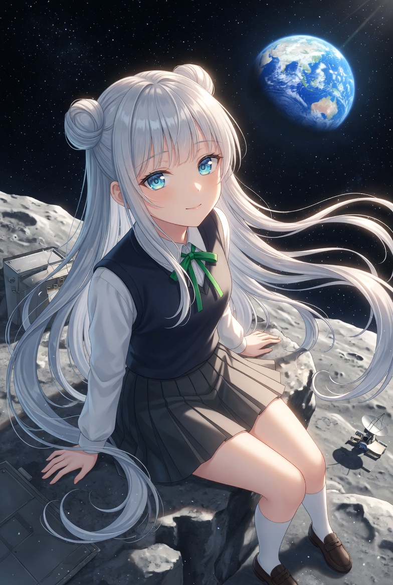 少女动漫冷调忧郁
