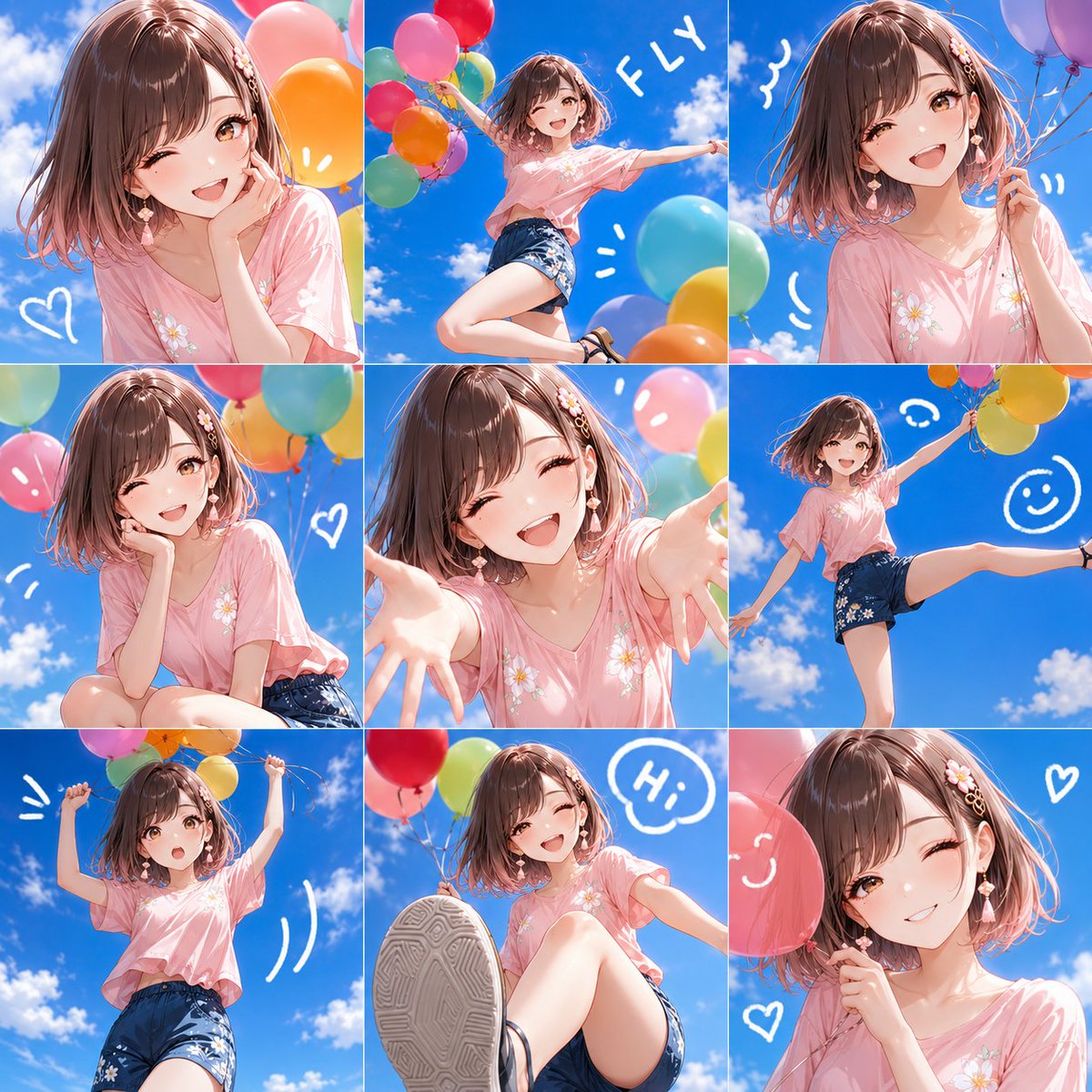 角色动漫写实户外