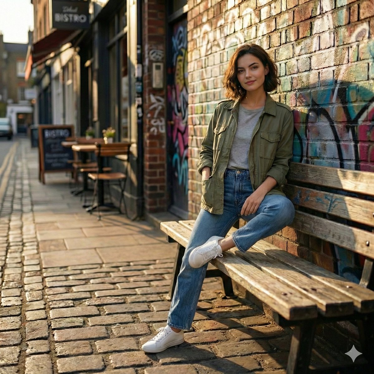 Cinematic Urban Street Scene Prompt