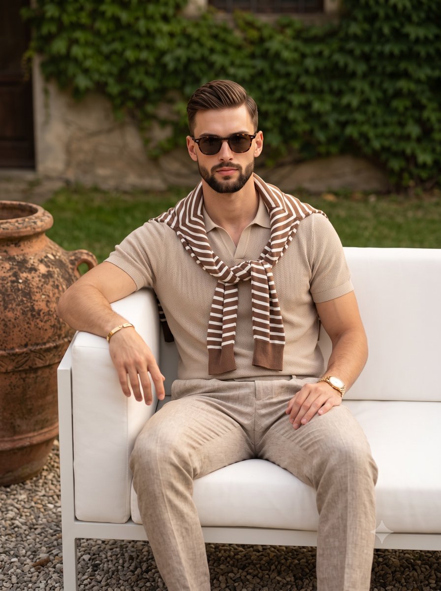 Luxury Riviera Style Male Portrait