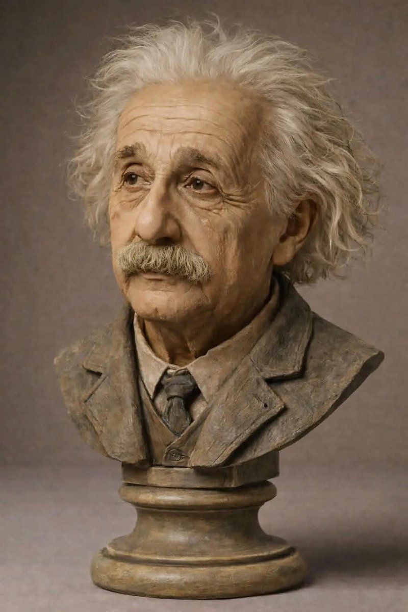 Polychrome Carved Wooden Sculpture Portrait
