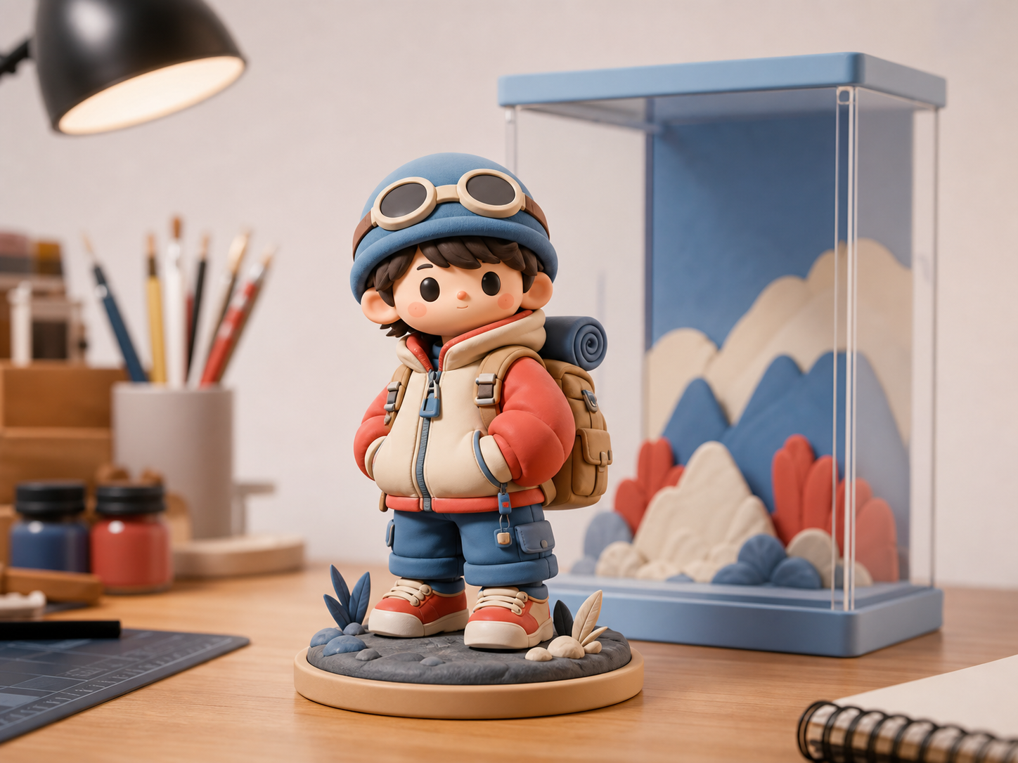3D 黏土公仔角色设计 Prompt