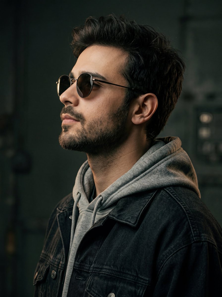 Cinematic Urban Fashion Portrait