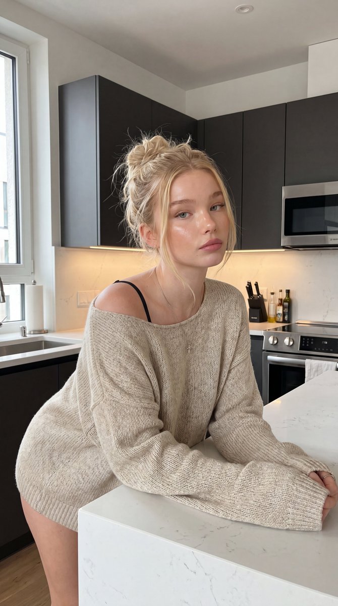 Luxury Kitchen Lifestyle Portrait