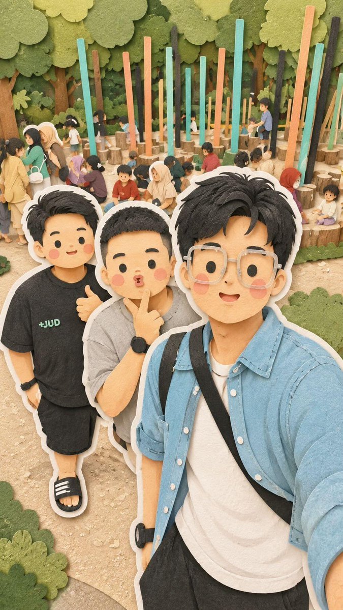 角色动漫3D城市户外可爱