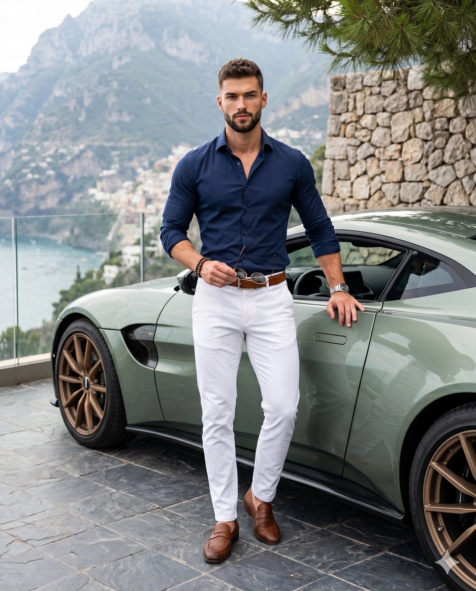 Luxury Automotive Lifestyle Male Portrait