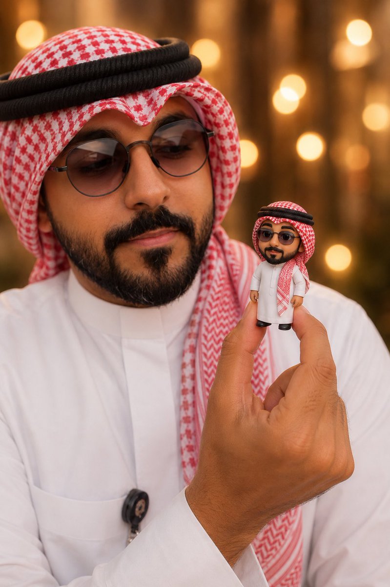 Miniature Toy Self Portrait