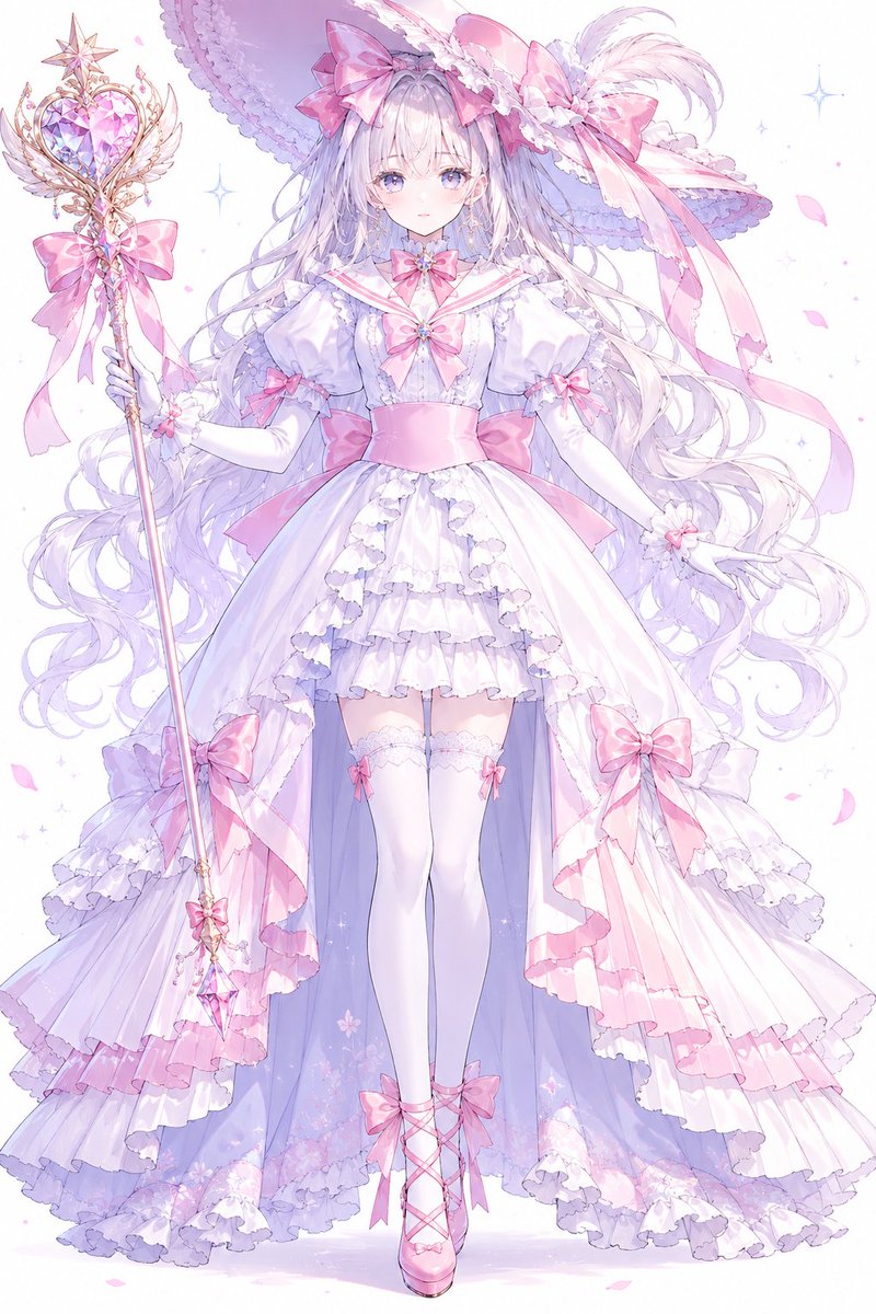 少女动漫插画梦幻优雅