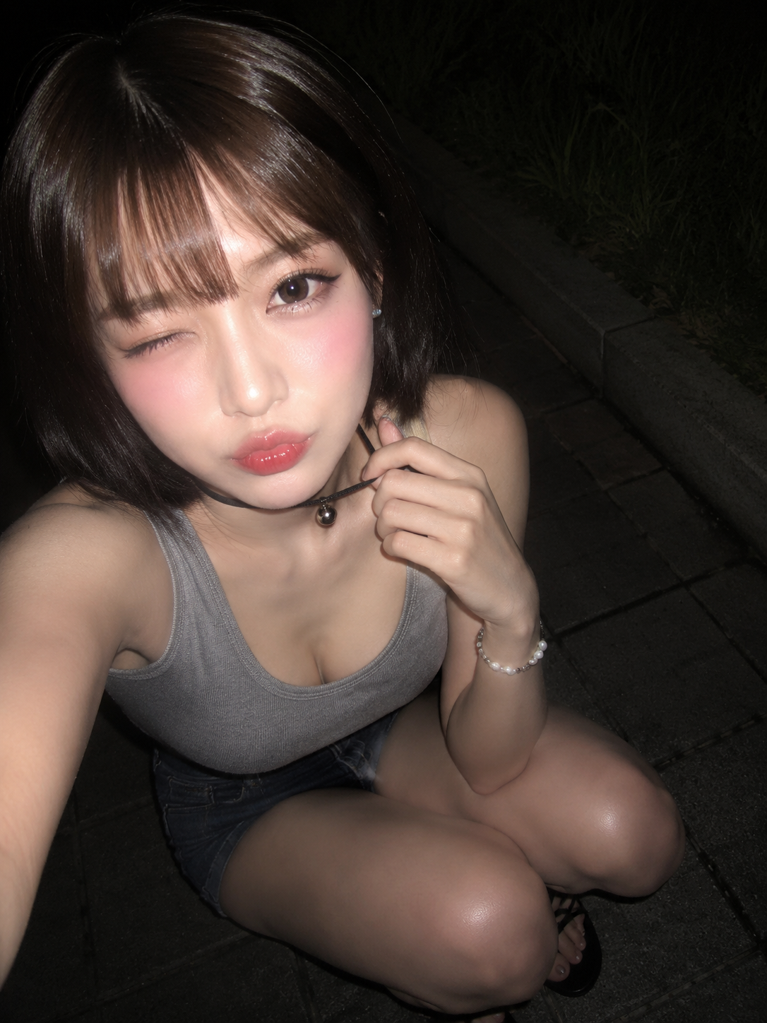 户外女性