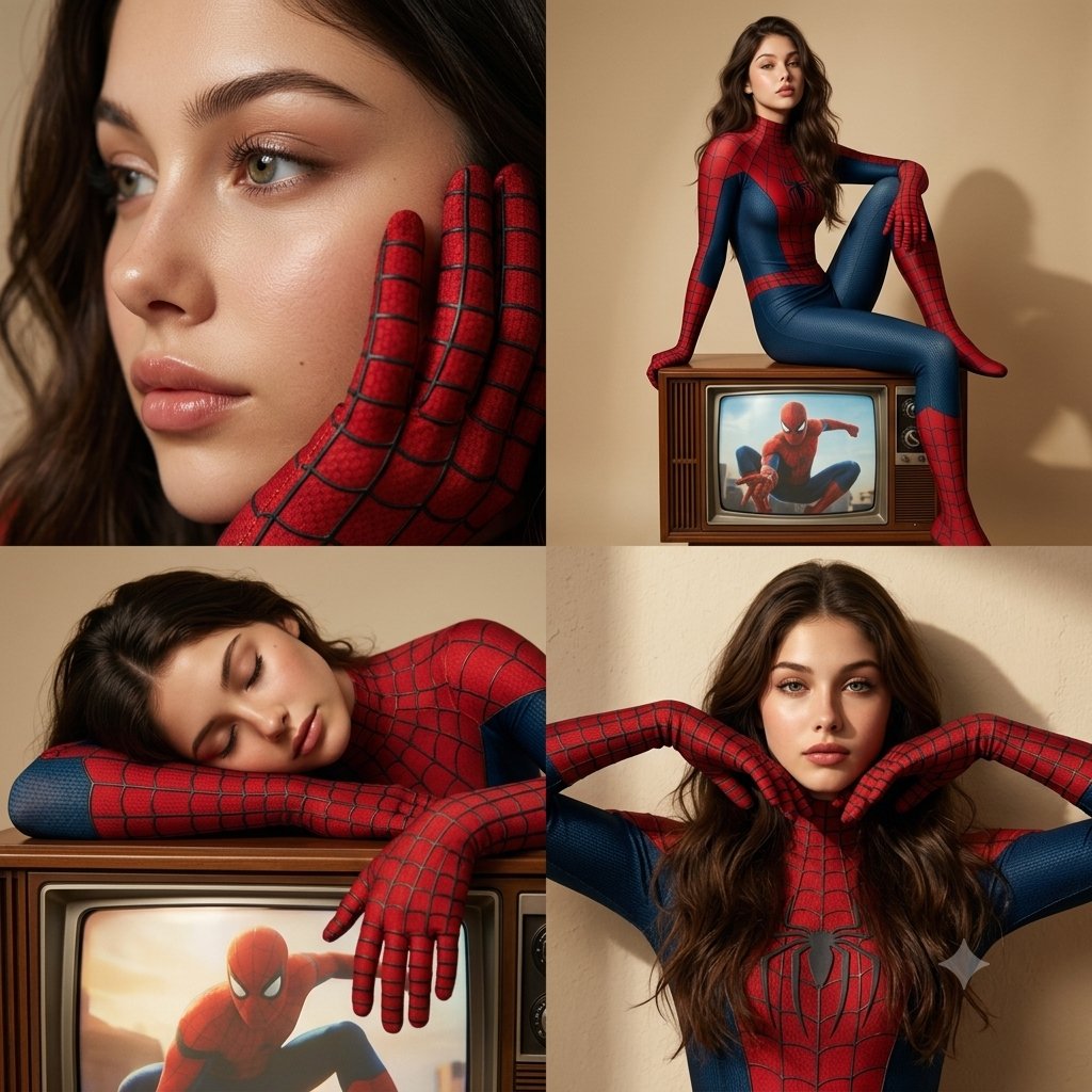Spider-Man Inspired Editorial Collage Prompt for Nano Banana Pro