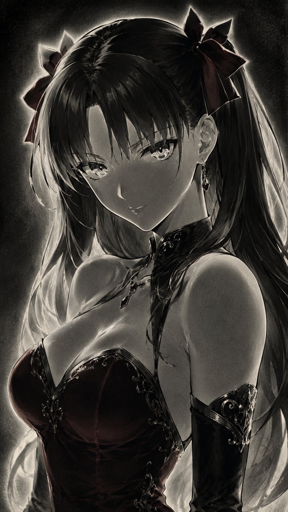 Fate人像动漫冷调