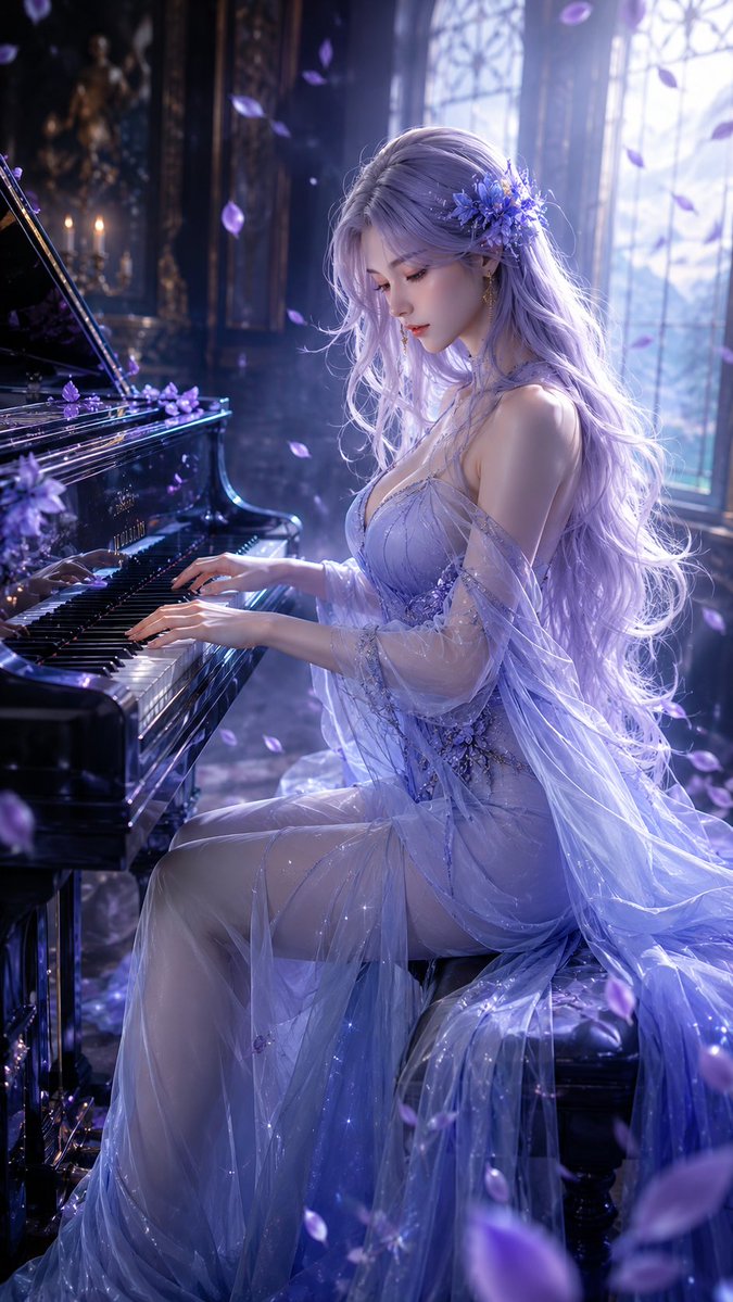 女性3D海报梦幻复古唯美