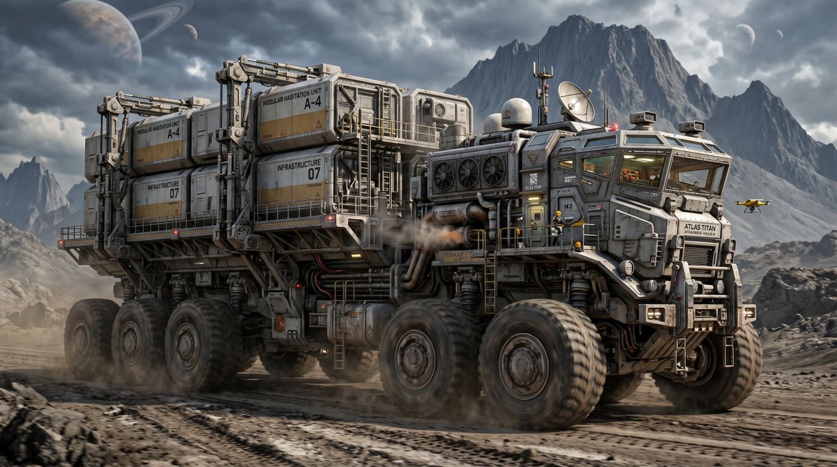 Atlas Titan Heavy Cargo Hauler