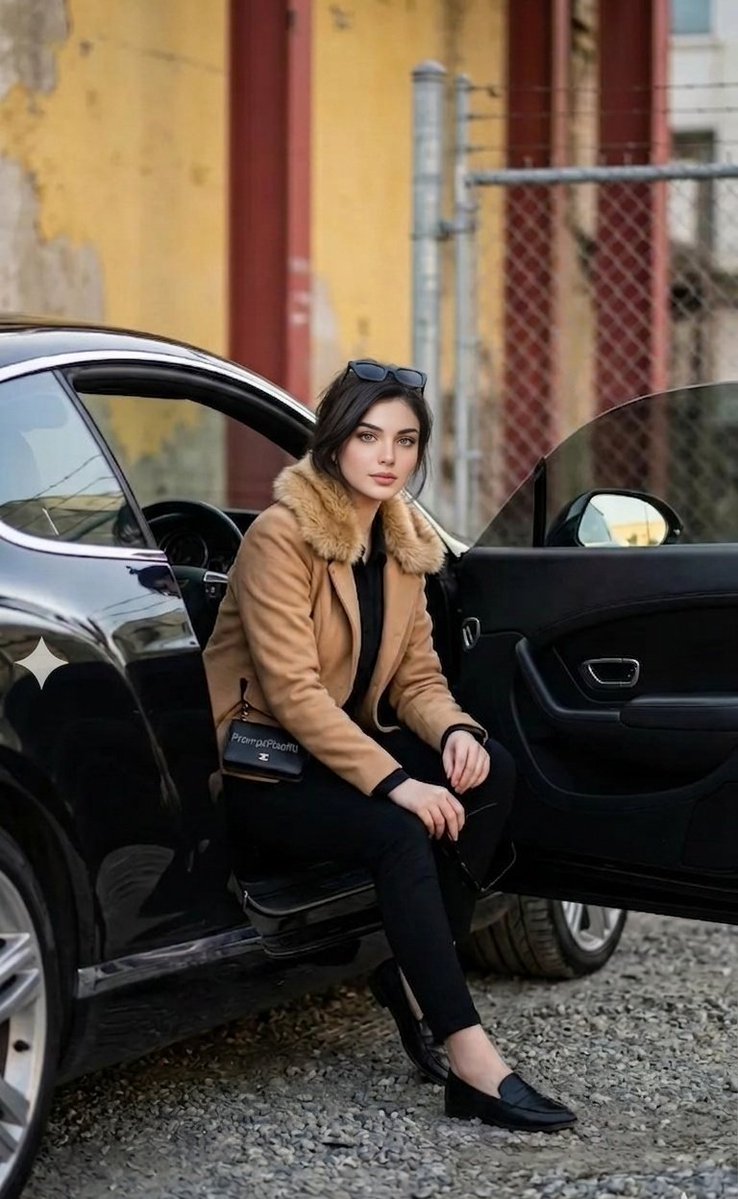 Luxury Lifestyle Car Portrait