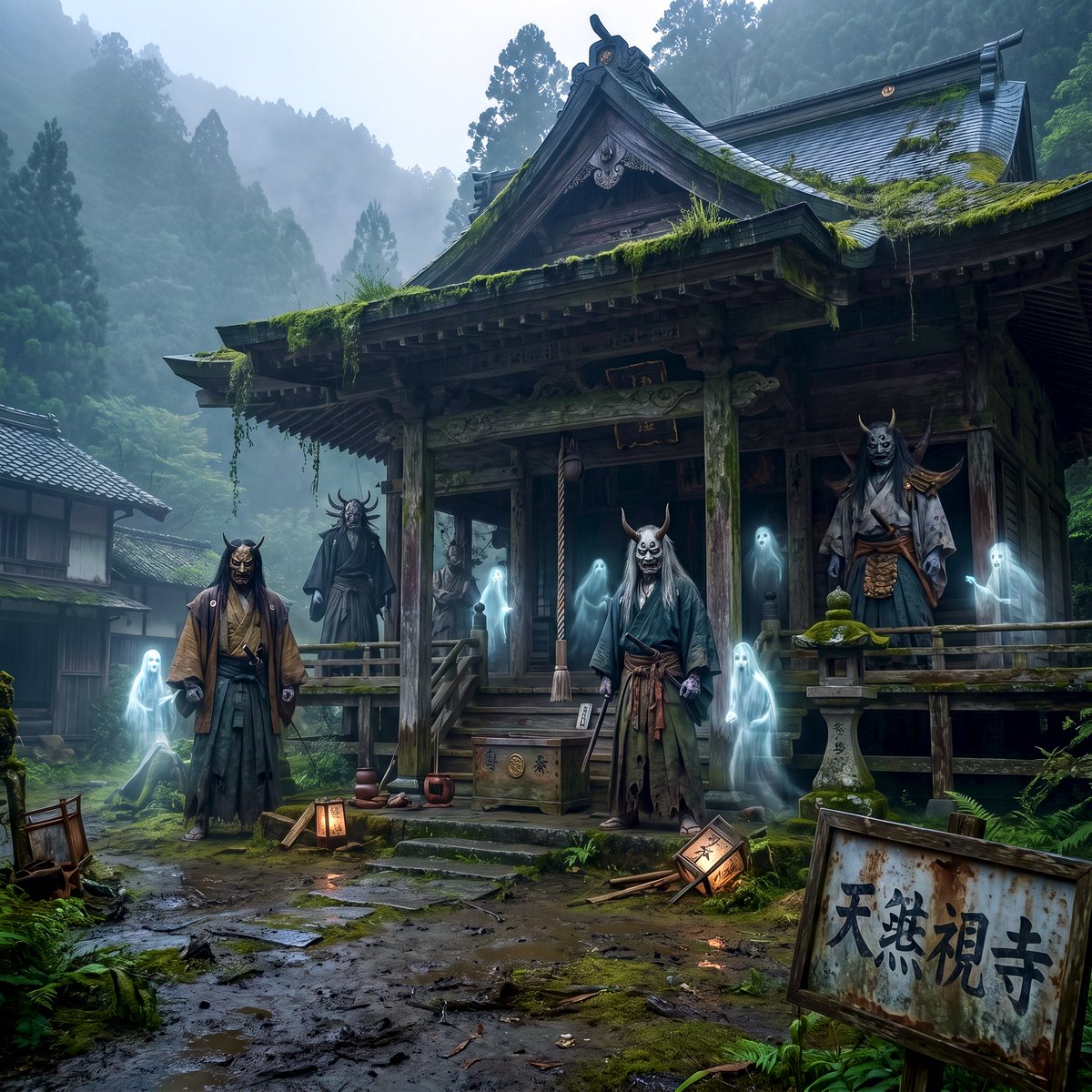Old Japanese Haunted House