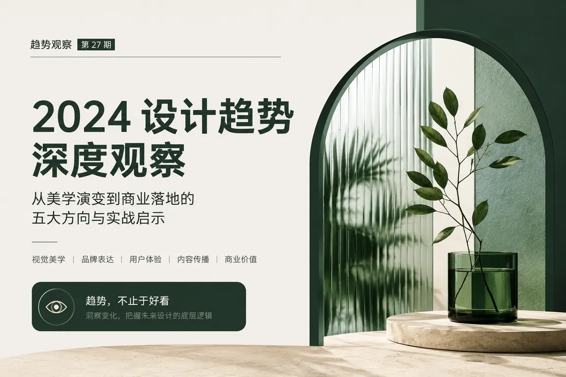 公众号封面视觉导演 · 深度长文封面 设计趋势观察封面