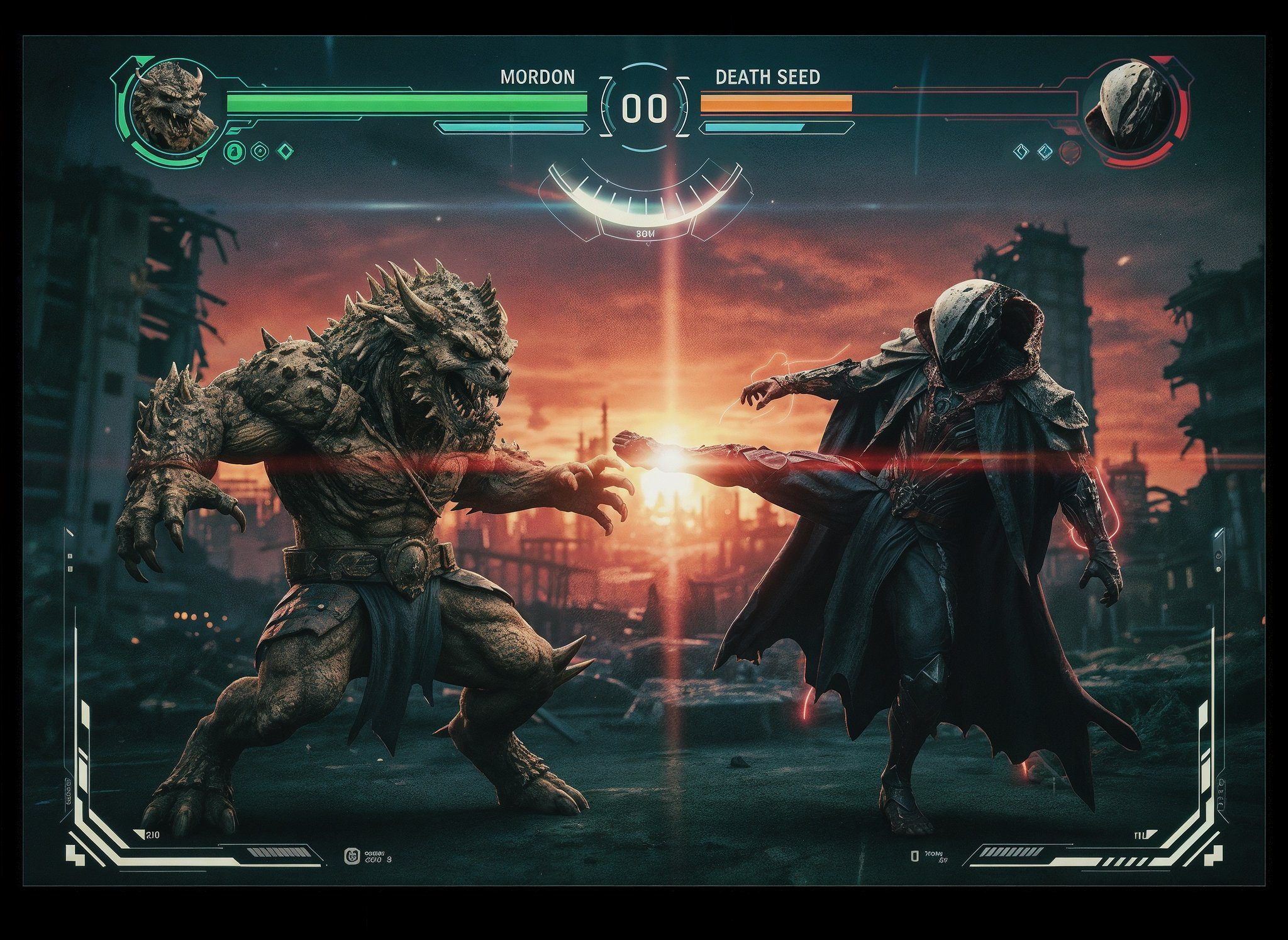 Fighting Game Interface Creation