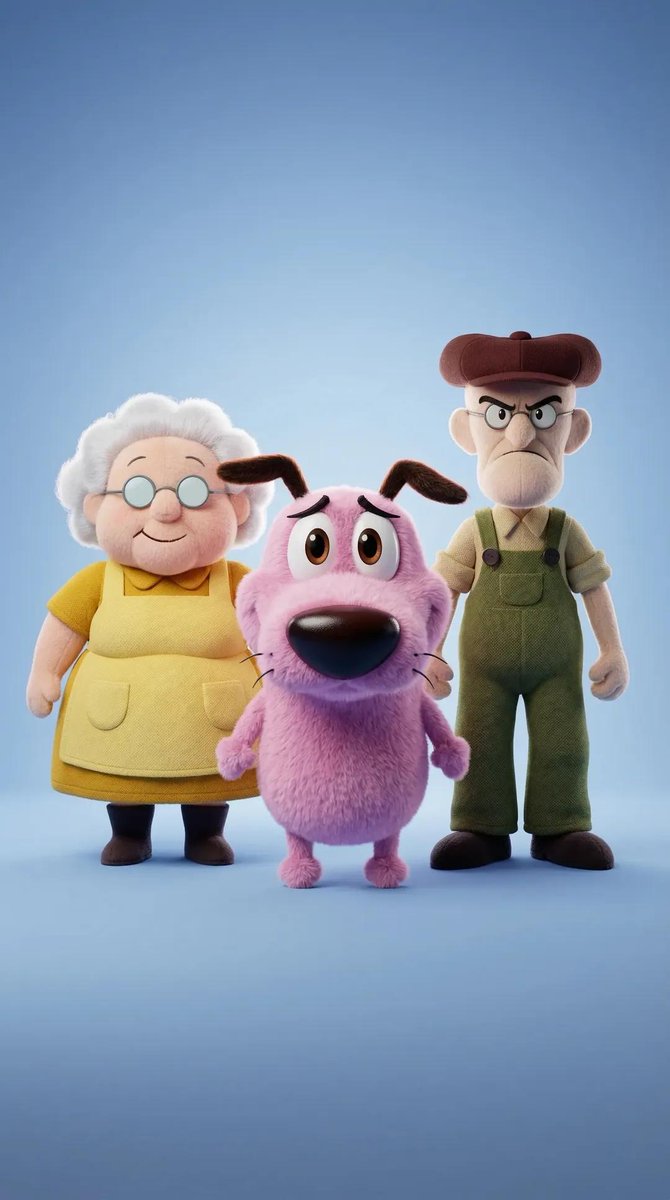 Ultra-Detailed 3D Plush Cartoon Character Rendering