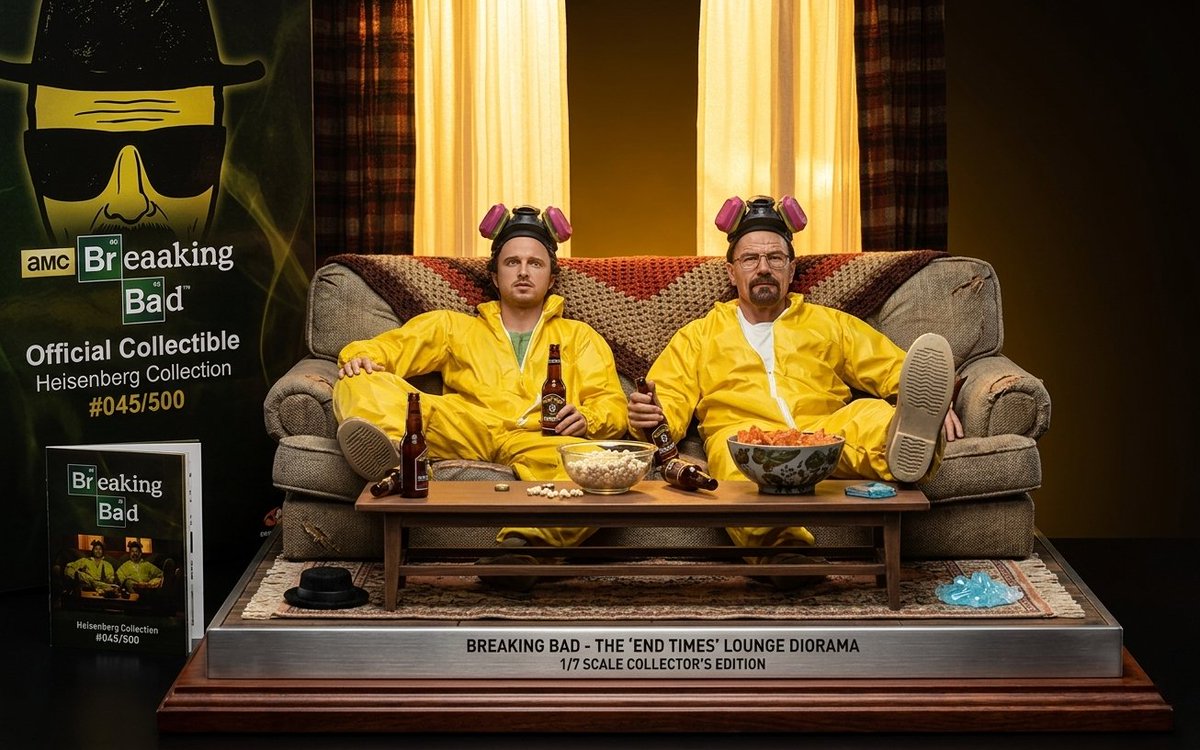 Breaking Bad Collectible Figurine Prompt with Reference Image