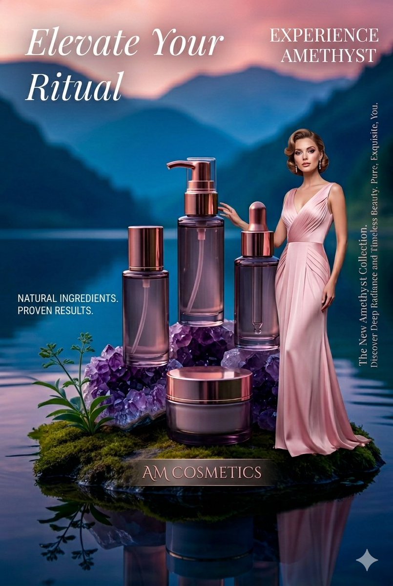 Luxury Skincare Product Photography