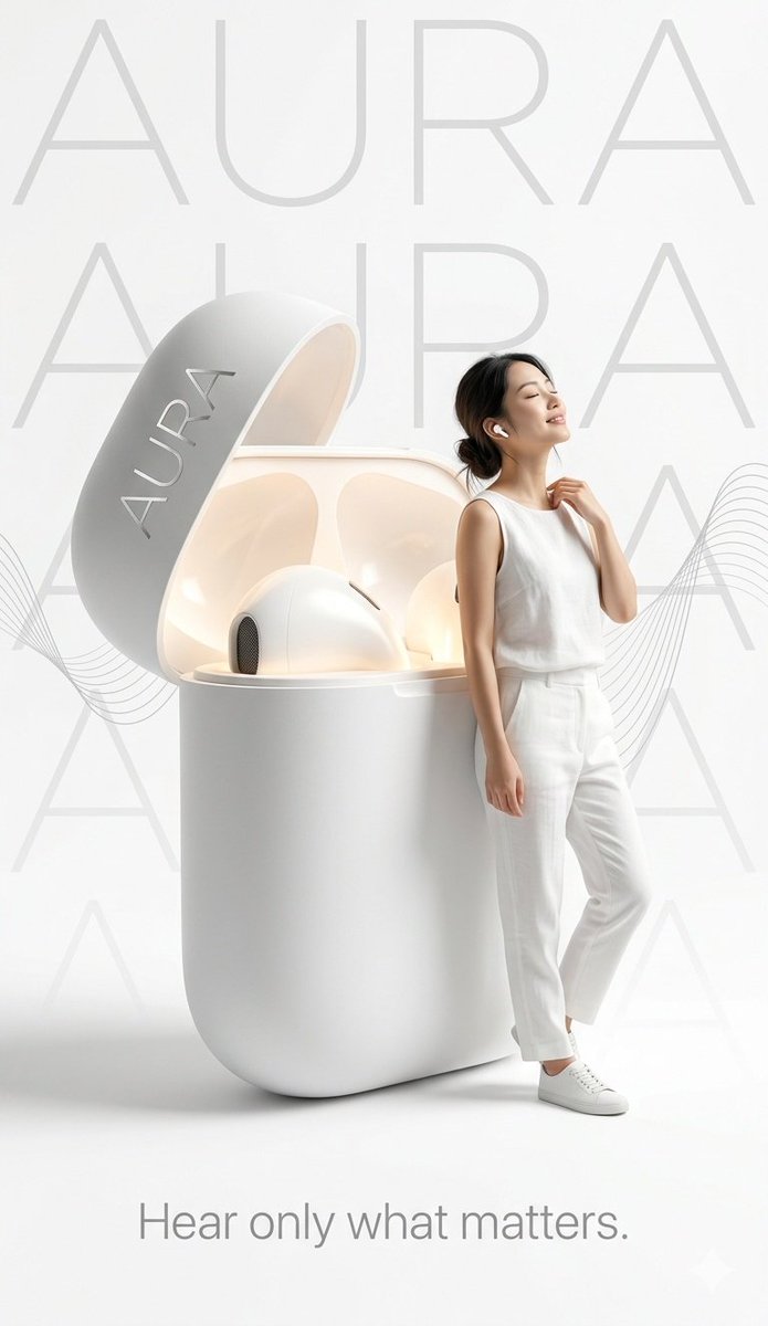 女性极简海报