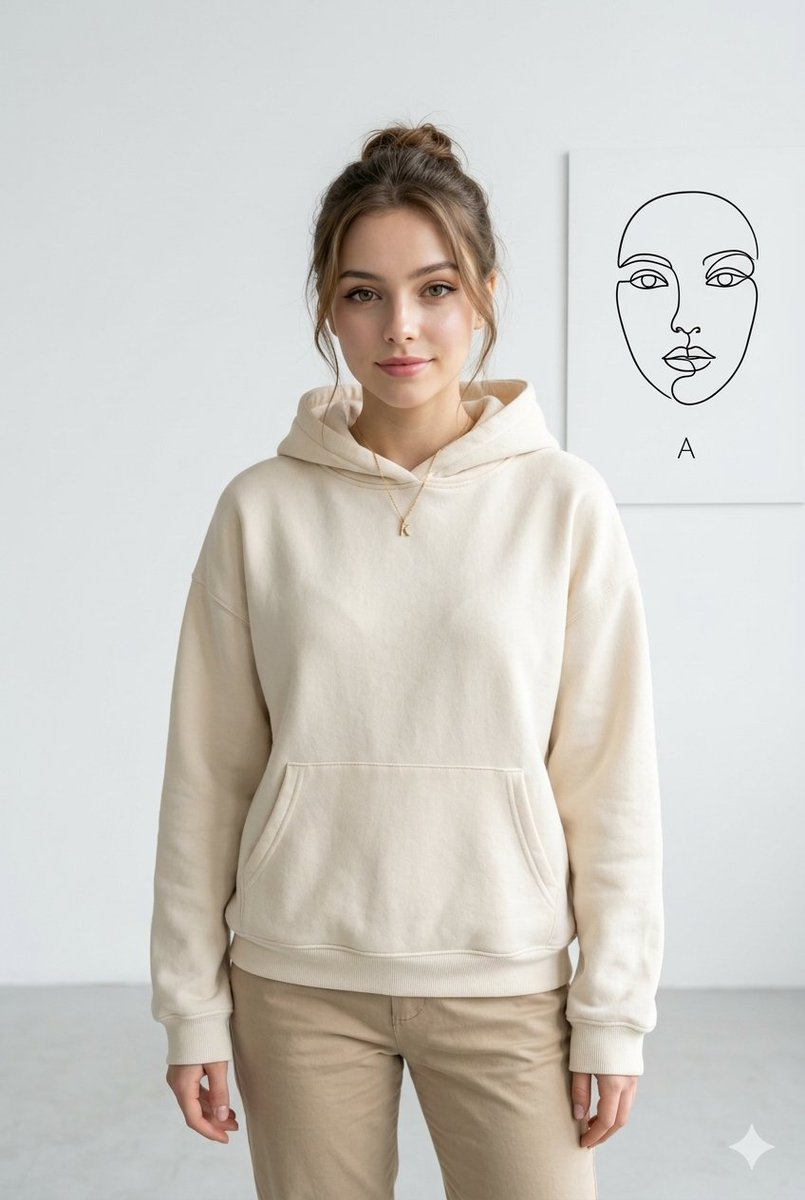 Minimalist Studio Fashion Portrait