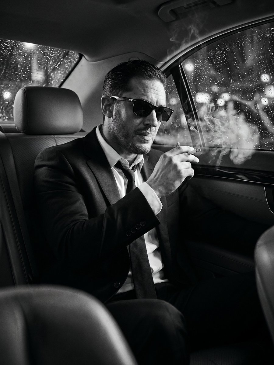 Cinematic Noir Luxury Car Portrait