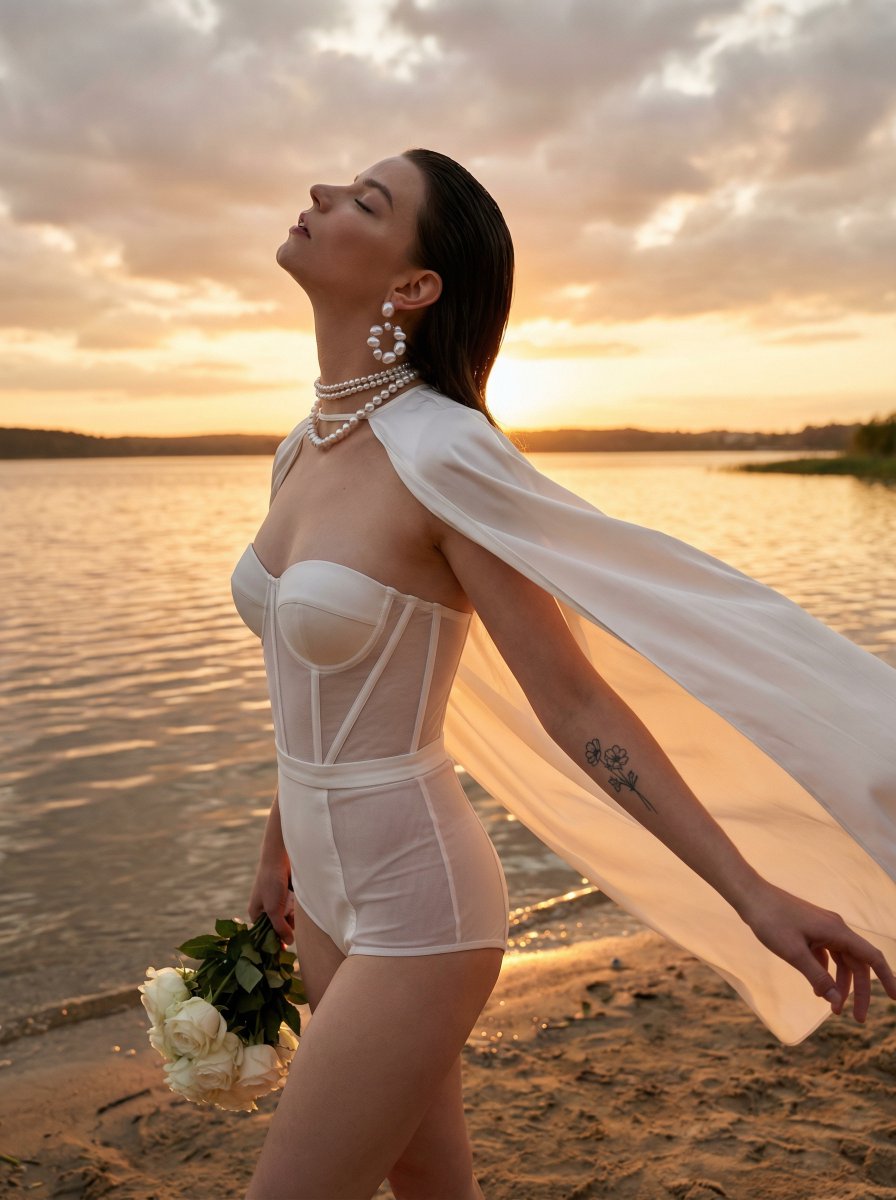 Avant-Garde Bridal Editorial Prompt for Nano Banana Pro