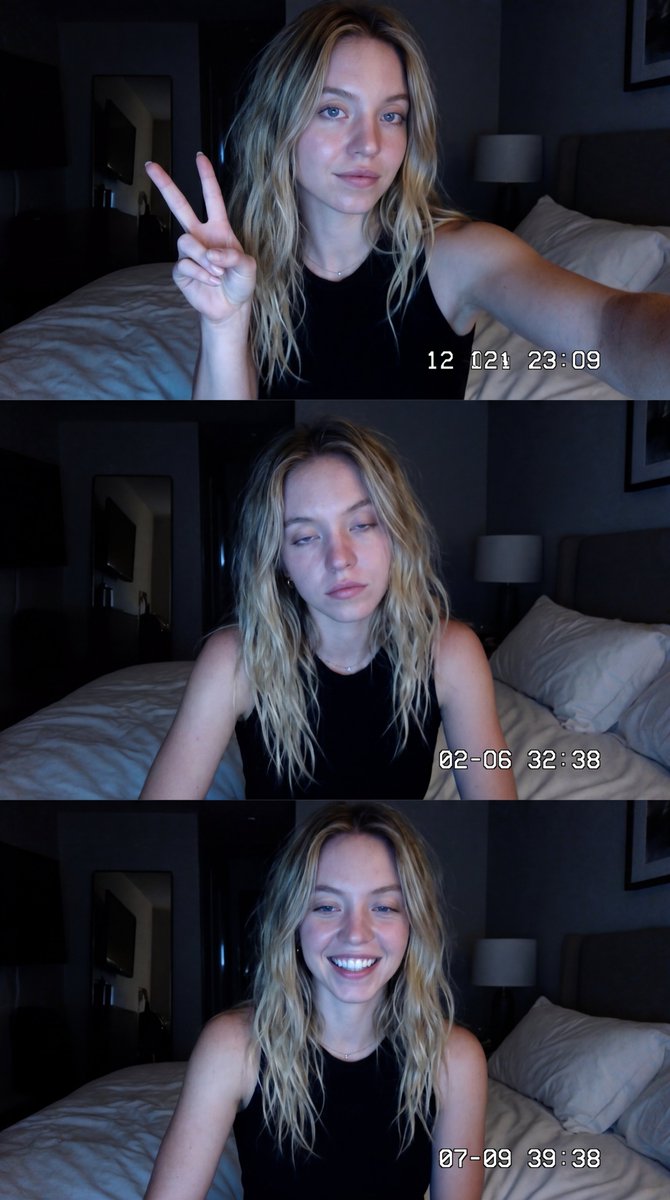 Vintage Y2K Webcam Photo Booth Collage