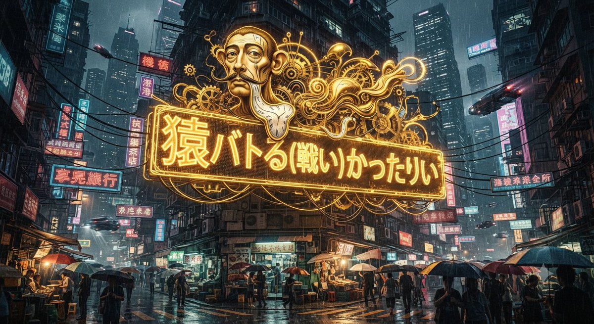 Cyberpunk Surrealism Dali Style