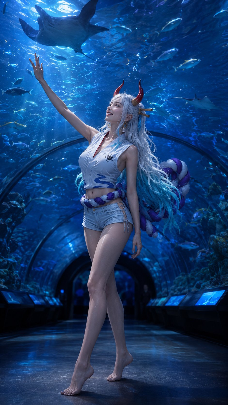海贼王角色胶片动漫梦幻海洋优雅