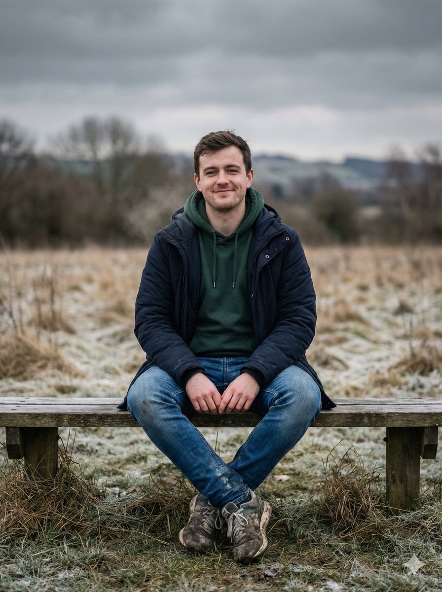 Cinematic Winter Portrait Prompt