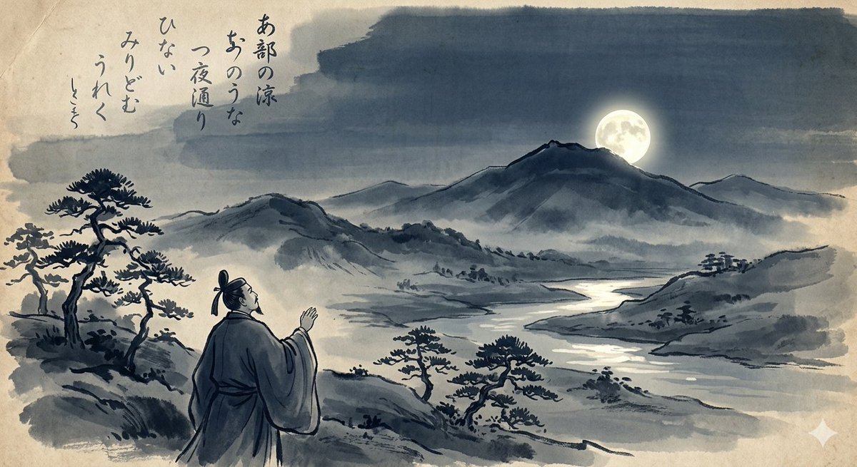 Manyoshu Style Poetry Art